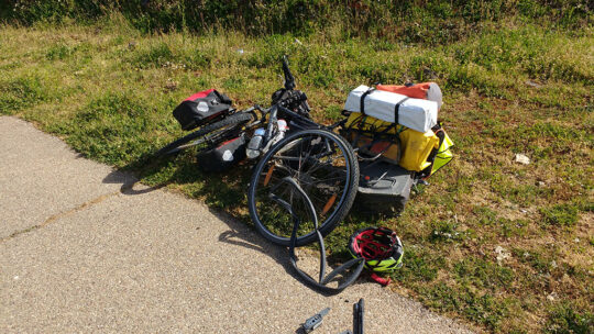 Herramientas para un viaje en bicicleta