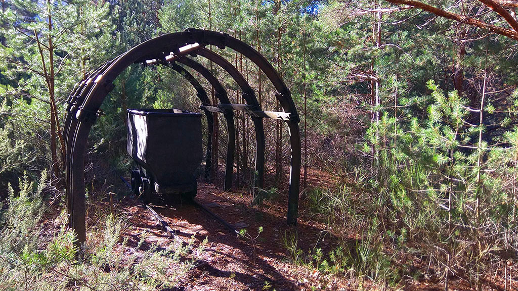 2 días por la Vía Verde de la Sierra de la Demanda con niños